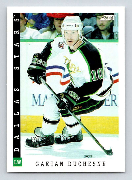 1993-94 Score Canadian #226 Gaetan Duchesne Hockey San Jose Sharks  Image 1