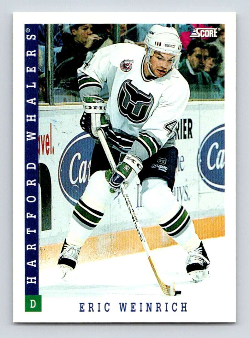 1993-94 Score Canadian #227 Eric Weinrich Hockey Image 1