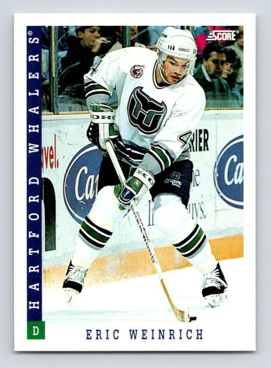 1993-94 Score Canadian #227 Eric Weinrich Hockey  Image 1