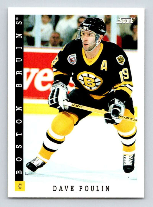 1993-94 Score Canadian #228 Dave Poulin Hockey  Image 1