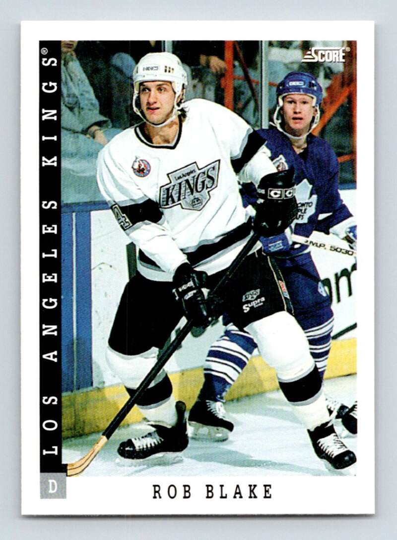 1993-94 Score Canadian #236 Rob Blake Hockey Los Angeles Kings Image 1