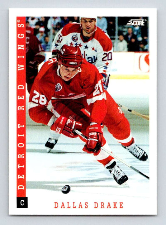 1993-94 Score Canadian #246 Dallas Drake Hockey RC Rookie  Image 1