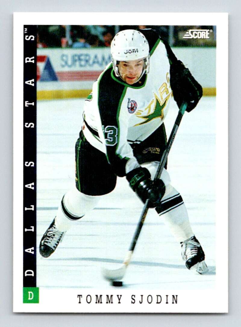 1993-94 Score Canadian #248 Tommy Sjodin Hockey Dallas Stars Image 1