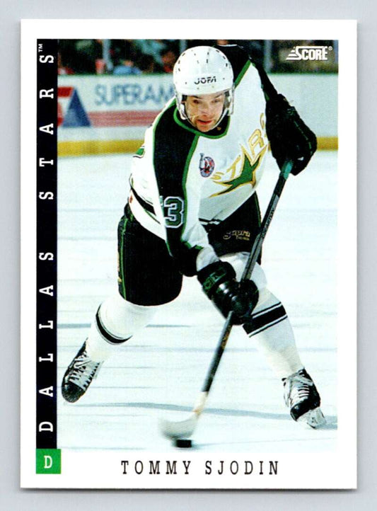 1993-94 Score Canadian #248 Tommy Sjodin Hockey Dallas Stars  Image 1