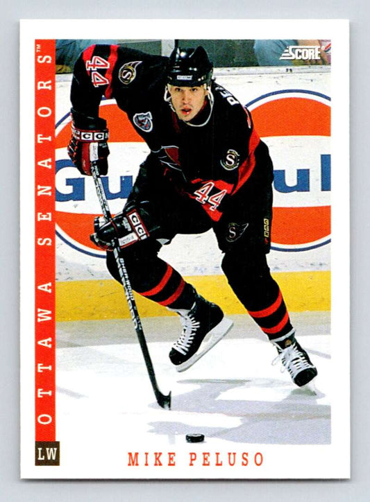 1993-94 Score Canadian #265 Mike Peluso Hockey New Jersey Devils  Image 1