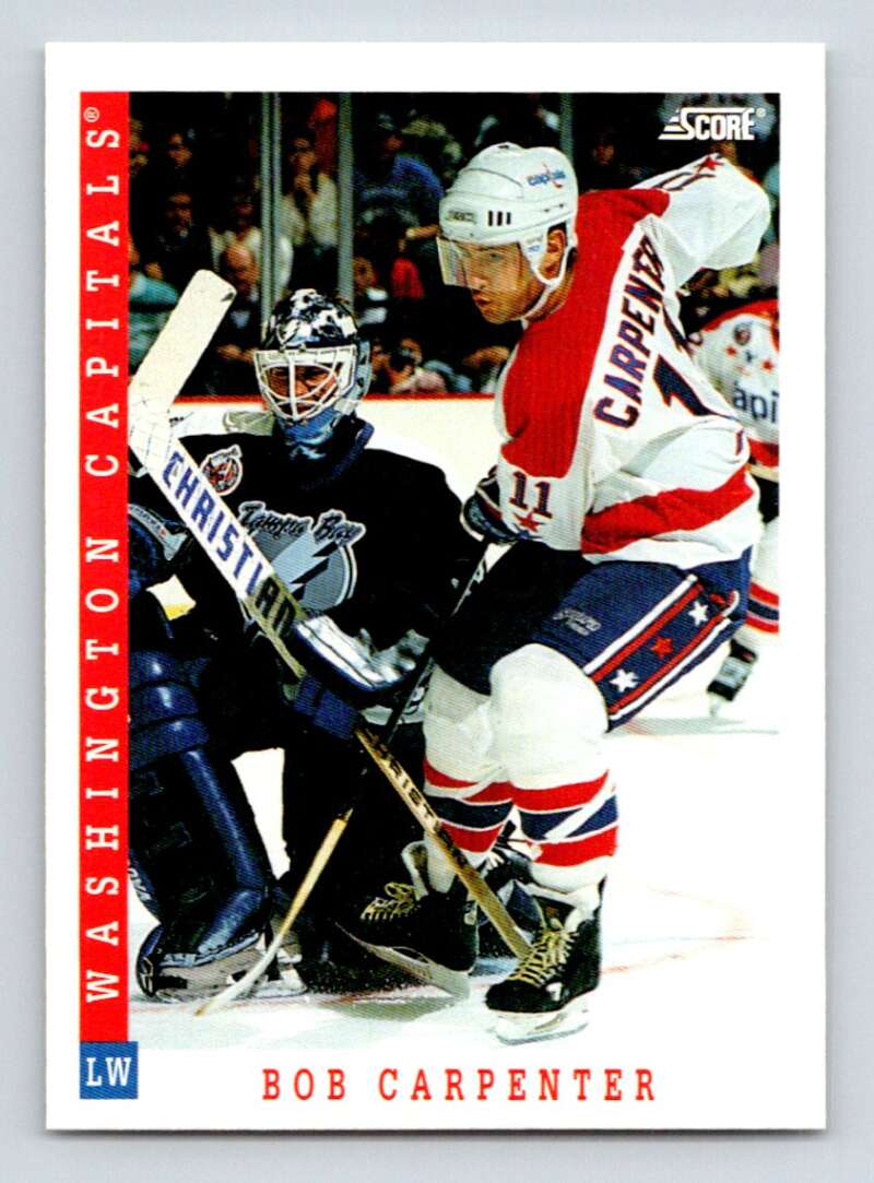 1993-94 Score Canadian #267 Bob Carpenter Hockey Image 1