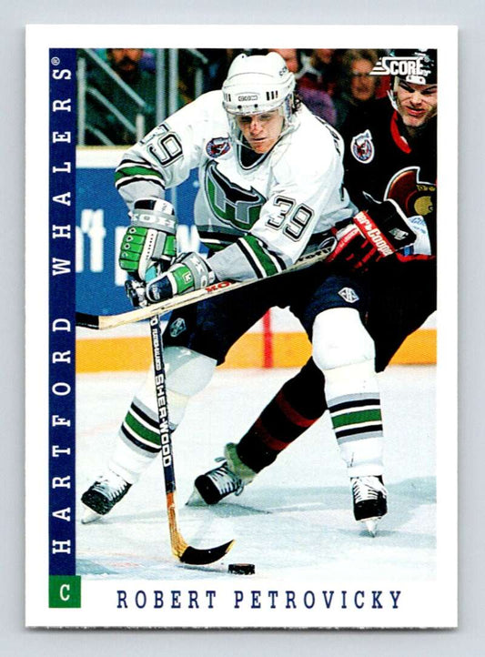 1993-94 Score Canadian #277 Robert Petrovicky Hockey Hartford Whalers  Image 1