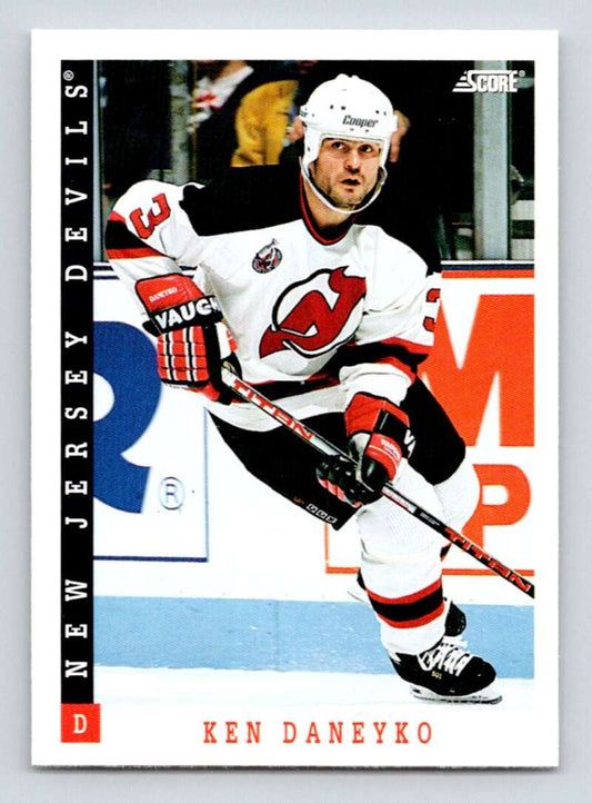 1993-94 Score Canadian #286 Ken Daneyko Hockey New Jersey Devils  Image 1