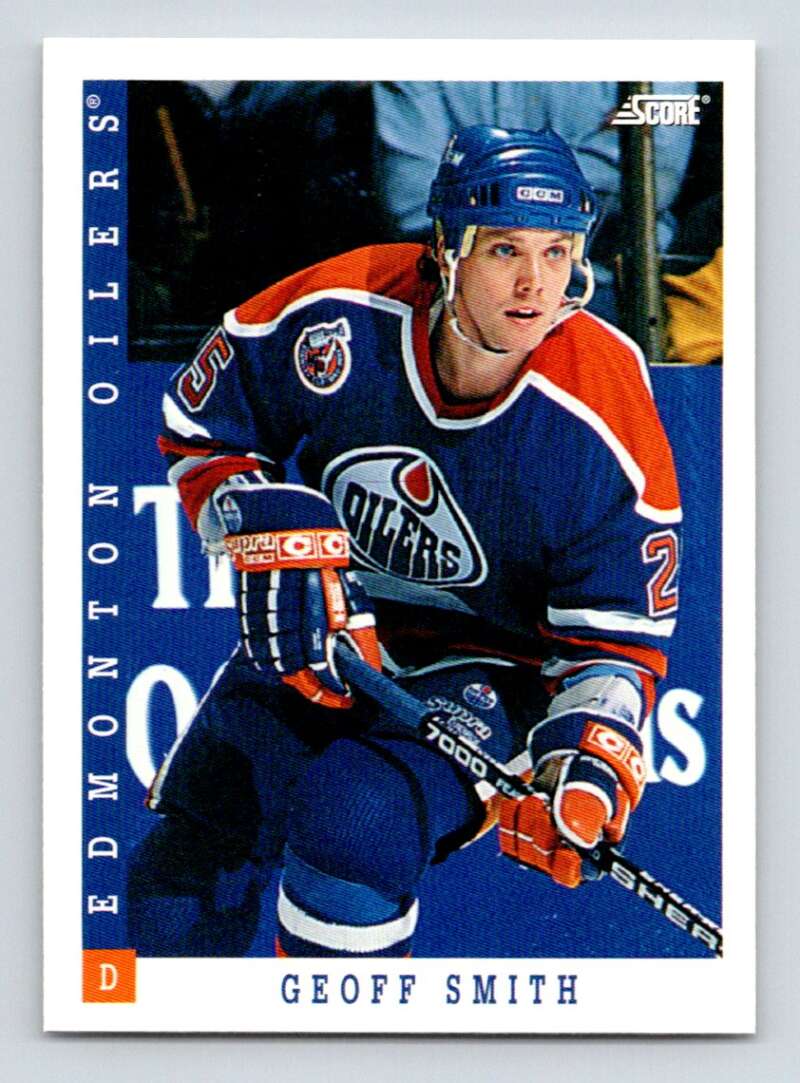 1993-94 Score Canadian #306 Geoff Smith Hockey Image 1