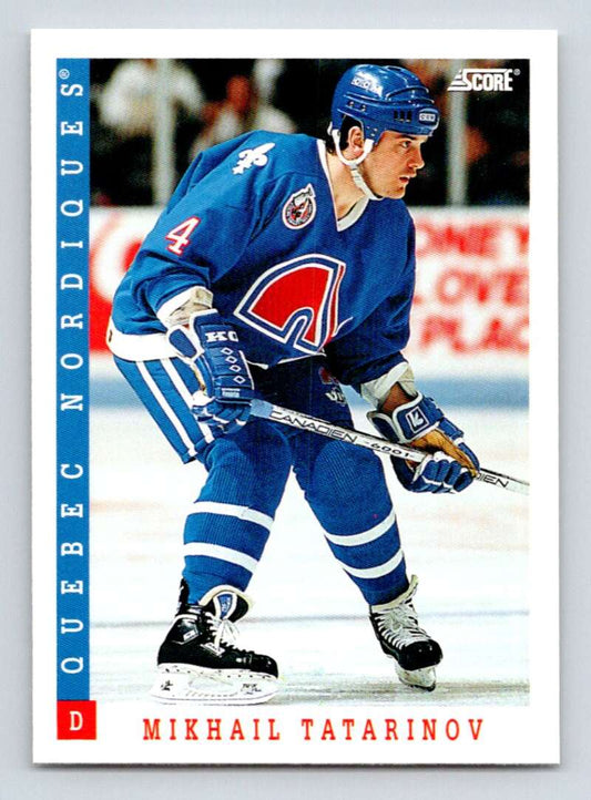1993-94 Score Canadian #328 Mikhail Tatarinov Hockey  Image 1