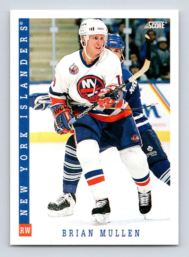 1993-94 Score Canadian #347 Brian Mullen Hockey Image 1