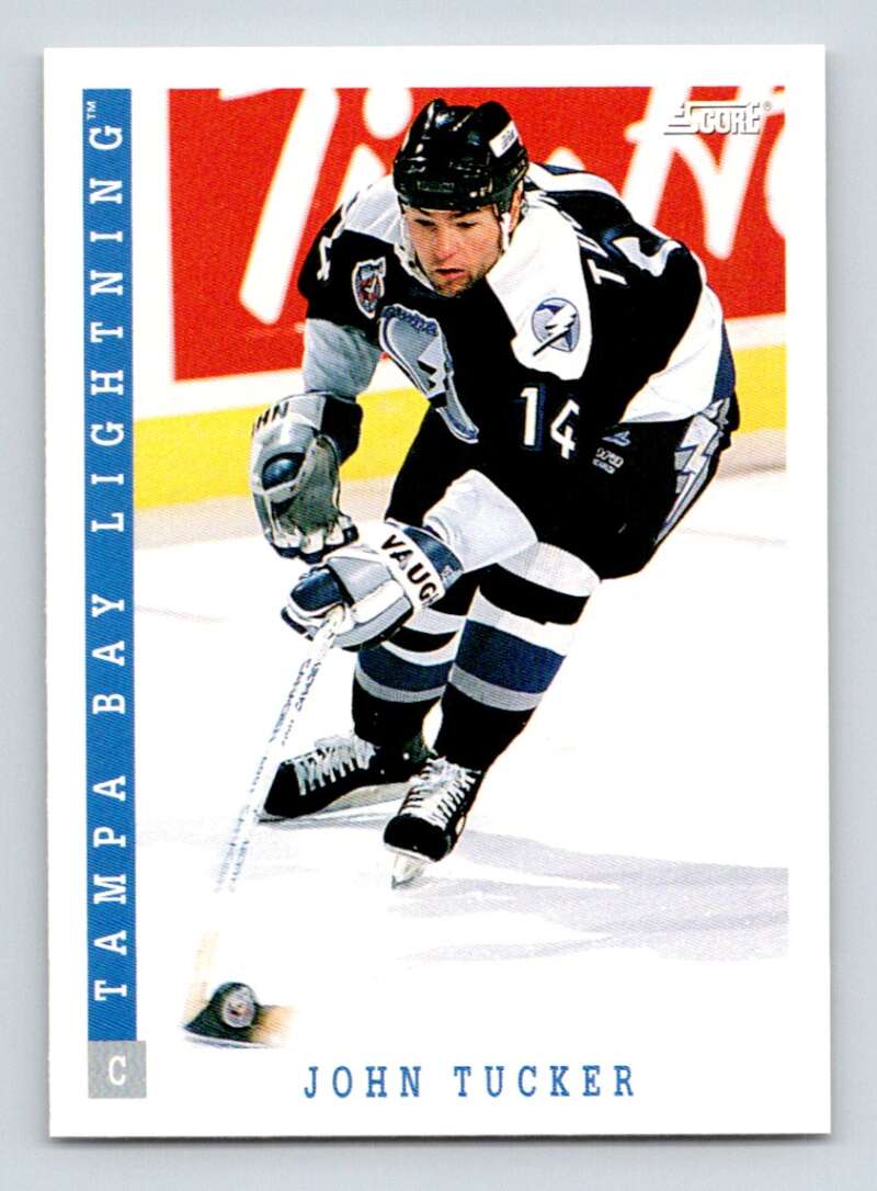 1993-94 Score Canadian #354 John Tucker Hockey Image 1