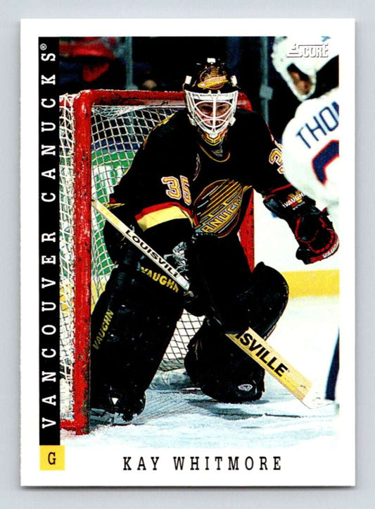 1993-94 Score Canadian #360 Kay Whitmore Hockey  Image 1