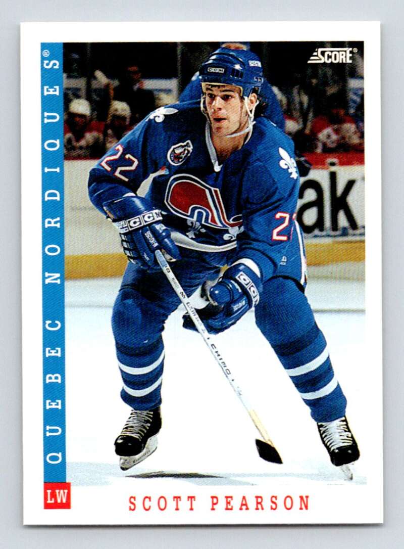 1993-94 Score Canadian #376 Scott Pearson Hockey Edmonton Oilers Image 1