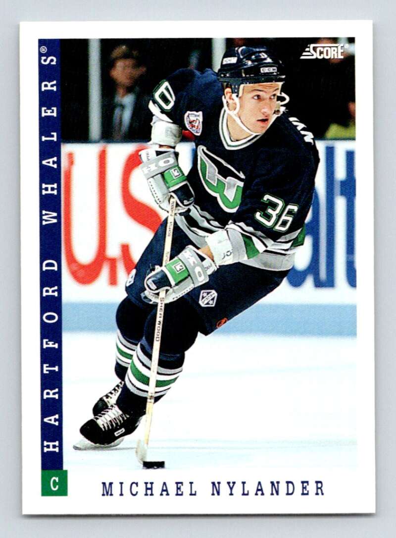 1993-94 Score Canadian #383 Michael Nylander Hockey Image 1