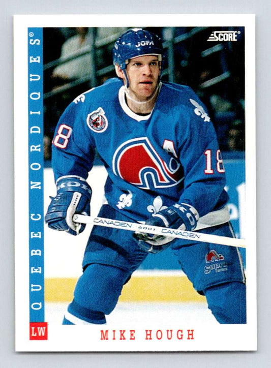 1993-94 Score Canadian #393 Mike Hough Hockey  Image 1