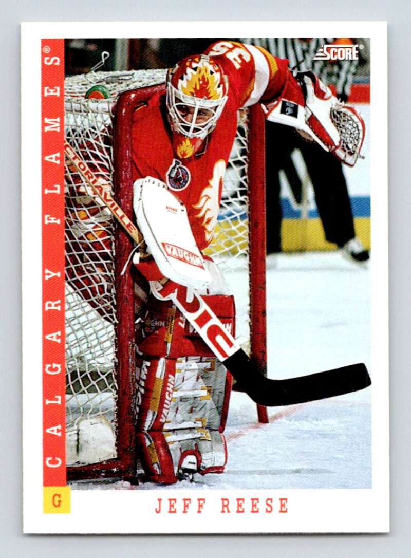 1993-94 Score Canadian #394 Jeff Reese Hockey Image 1