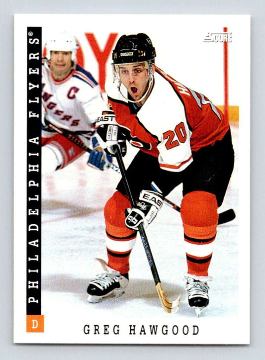 1993-94 Score Canadian #396 Greg Hawgood Hockey  Image 1