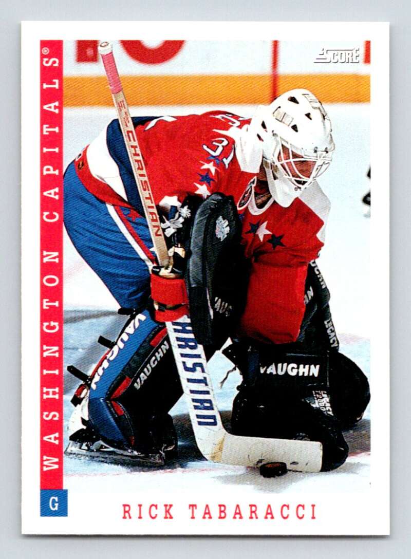 1993-94 Score Canadian #403 Rick Tabaracci Hockey Washington Capitals Image 1