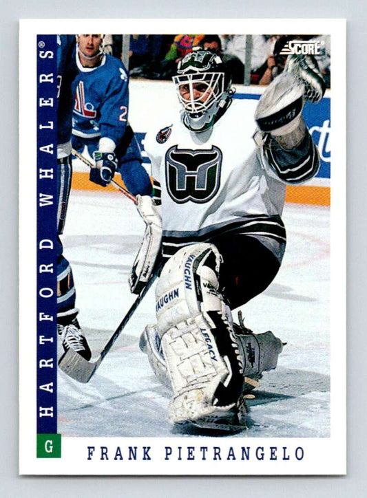 1993-94 Score Canadian #419 Frank Pietrangelo Hockey Hartford Whalers  Image 1