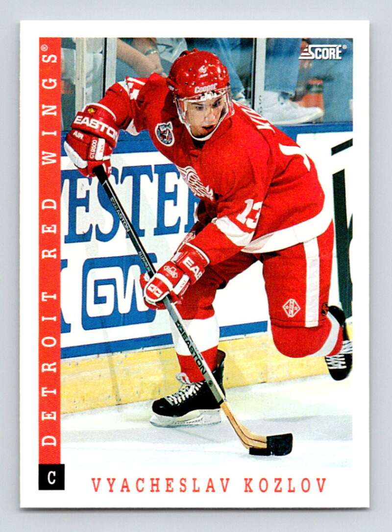 1993-94 Score Canadian #421 Slava Kozlov Hockey Detroit Red Wings Image 1
