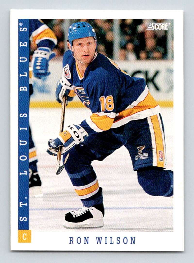 1993-94 Score Canadian #431 Ron Wilson Hockey Image 1
