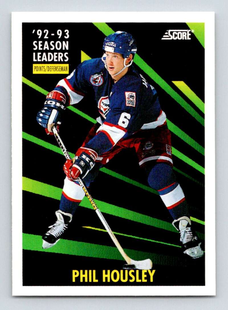 1993-94 Score Canadian #482 Phil Housely SL Hockey Image 1