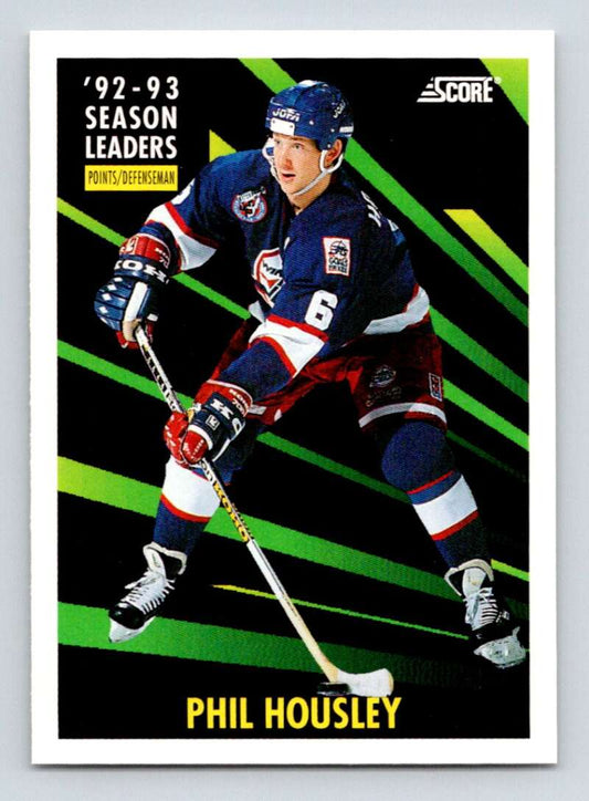 1993-94 Score Canadian #482 Phil Housely SL Hockey  Image 1