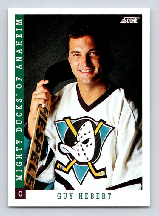 1993-94 Score Canadian #489 Guy Hebert Hockey  Image 1