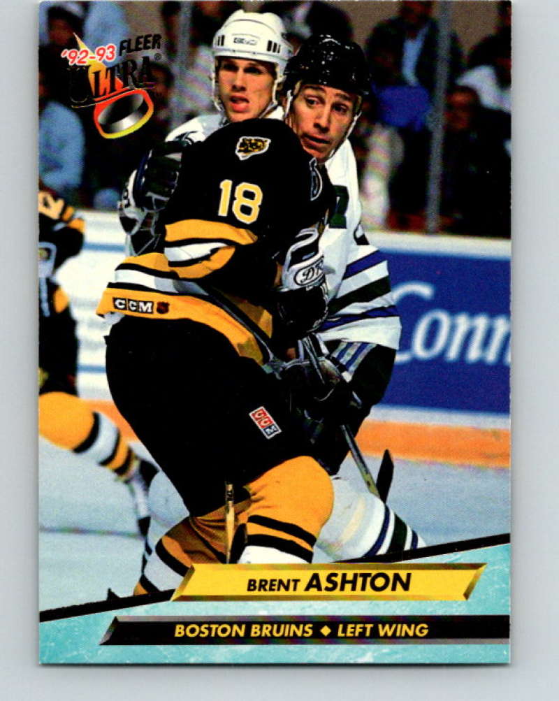 1992-93 Fleer Ultra #1 Brent Ashton Image 1