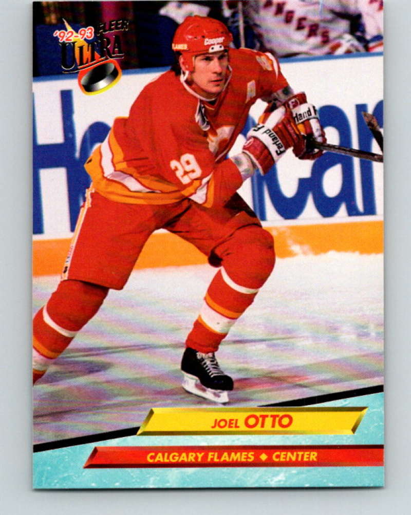 1992-93 Fleer Ultra #26 Joel Otto Calgary Flames Image 1