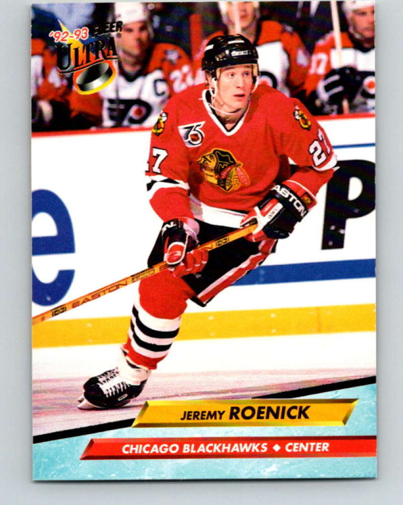 Jeremy Roenick - Chicago  Chicago blackhawks hockey, Blackhawks