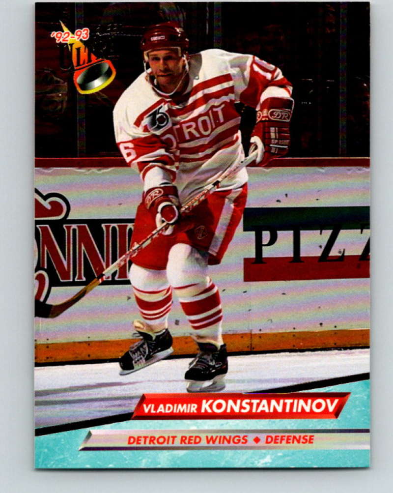 1992-93 Fleer Ultra #49 Vladimir Konstantinov Detroit Red Wings Image 1