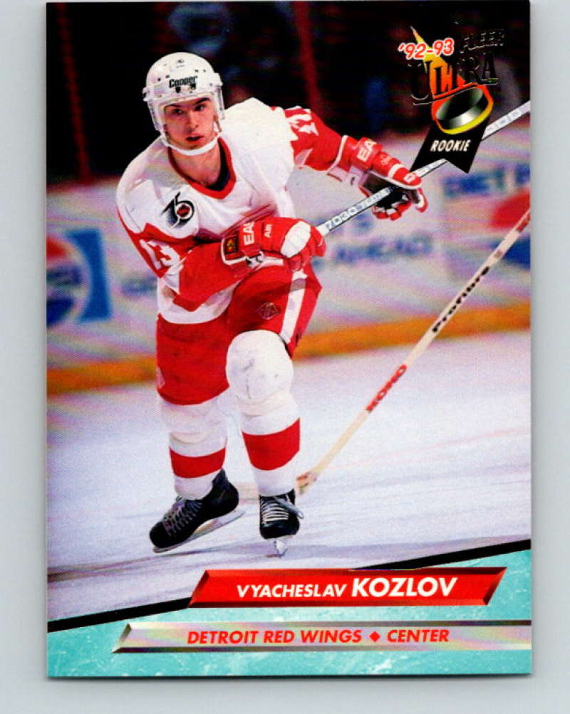 1992-93 Fleer Ultra #50 Slava Kozlov Detroit Red Wings Image 1