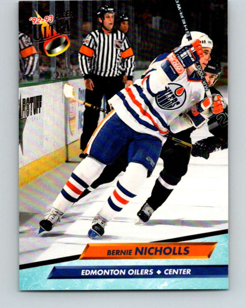 1992-93 Fleer Ultra #64 Bernie Nicholls Image 1