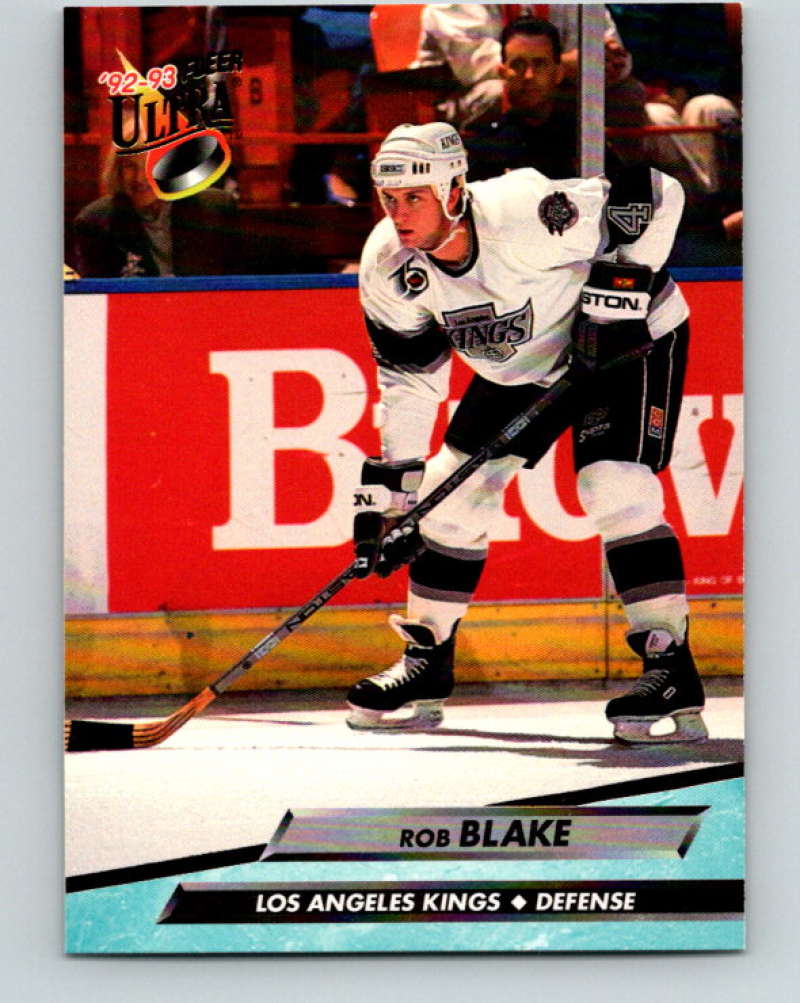 1992-93 Fleer Ultra #79 Rob Blake Los Angeles Kings Image 1