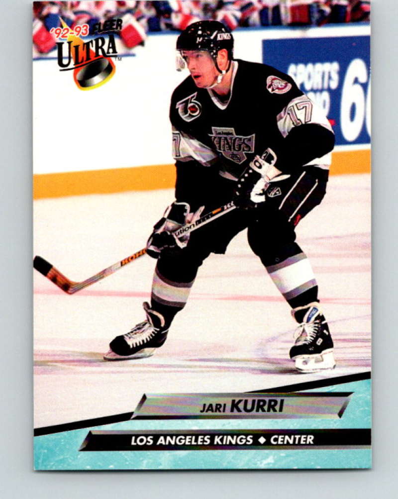 1992-93 Fleer Ultra #85 Jari Kurri Image 1