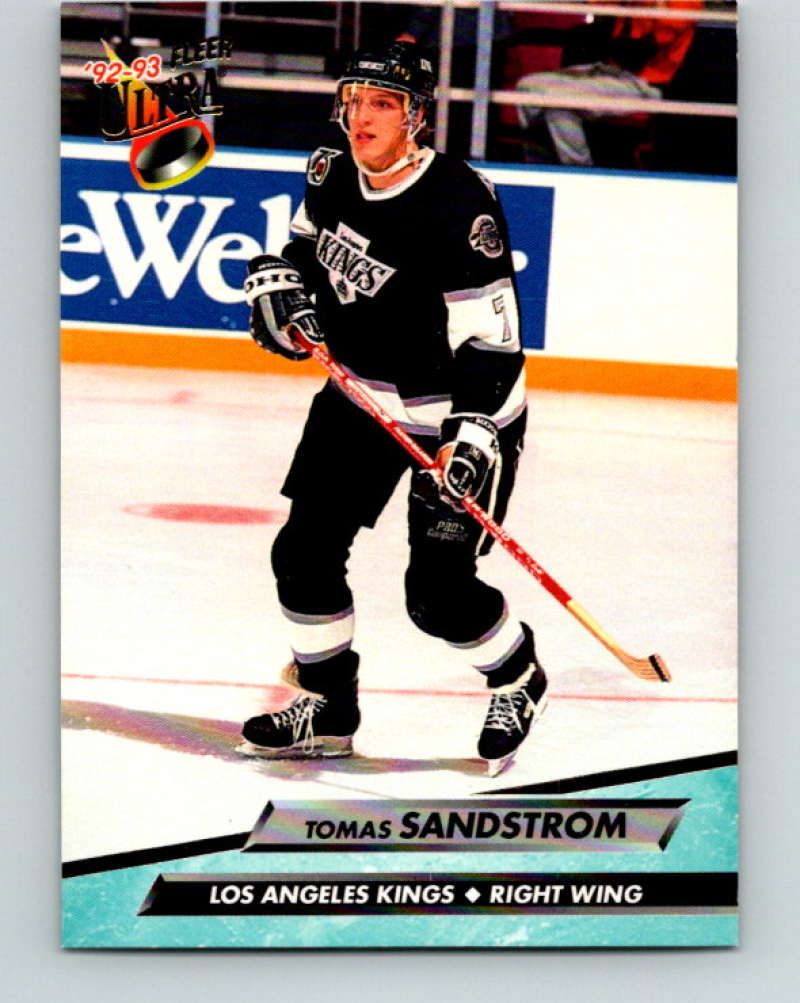 1992-93 Fleer Ultra #88 Tomas Sandstrom Los Angeles Kings Image 1