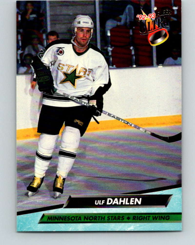 1992-93 Fleer Ultra #92 Ulf Dahlen Minnesota North Stars Image 1