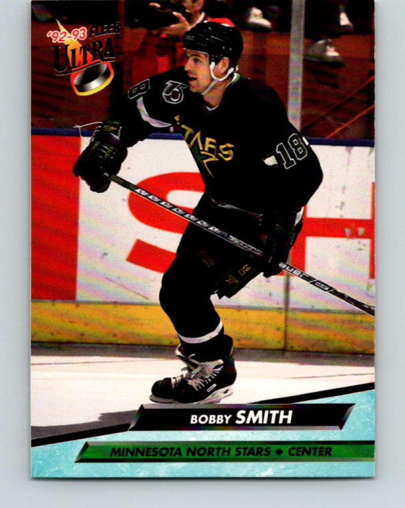 1992-93 Fleer Ultra #97 Bobby Smith Minnesota North Stars Image 1
