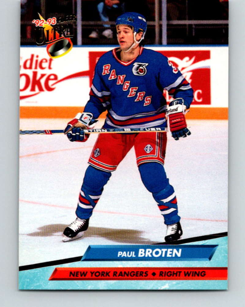 1992-93 Fleer Ultra #134 Paul Broten Image 1
