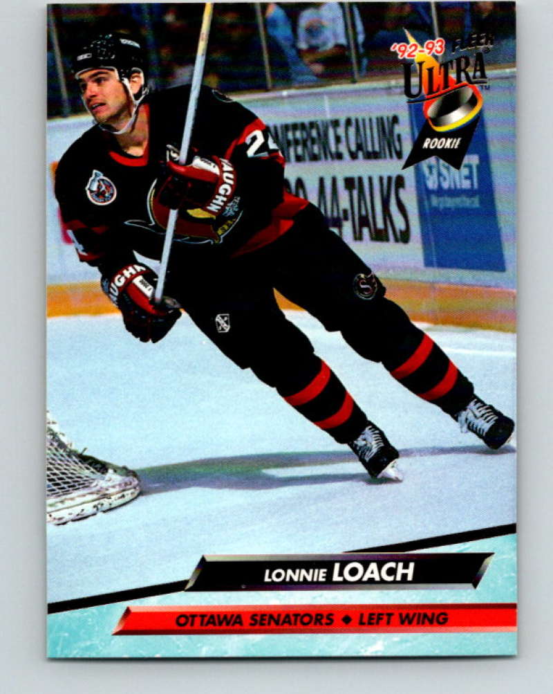 1992-93 Fleer Ultra #146 Lonnie Loach RC Rookie Image 1