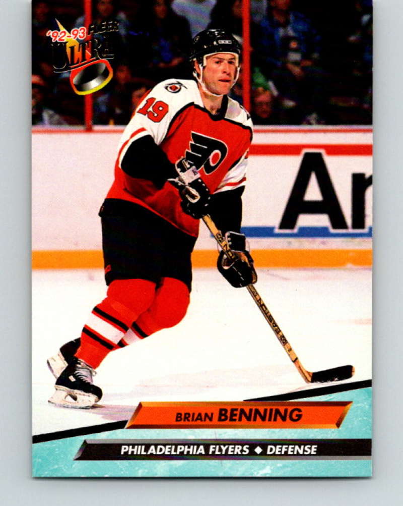 1992-93 Fleer Ultra #151 Brian Benning Image 1