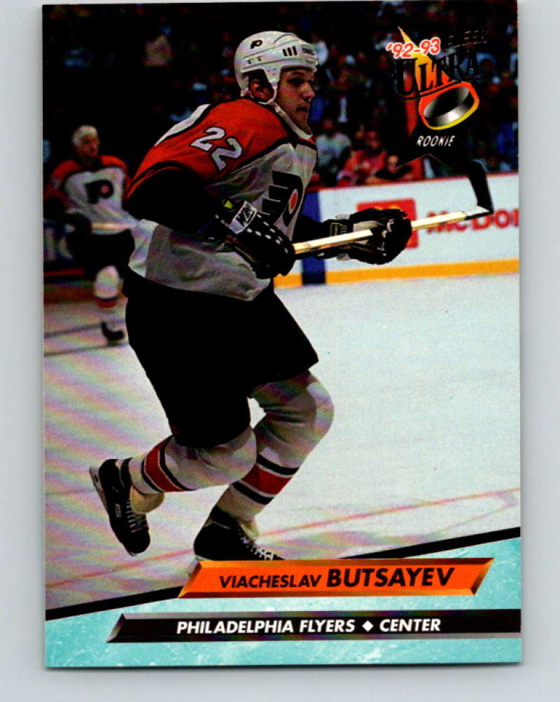 1992-93 Fleer Ultra #153 Vyatcheslav Butsayev RC Rookie Philadelphia Flyers Image 1