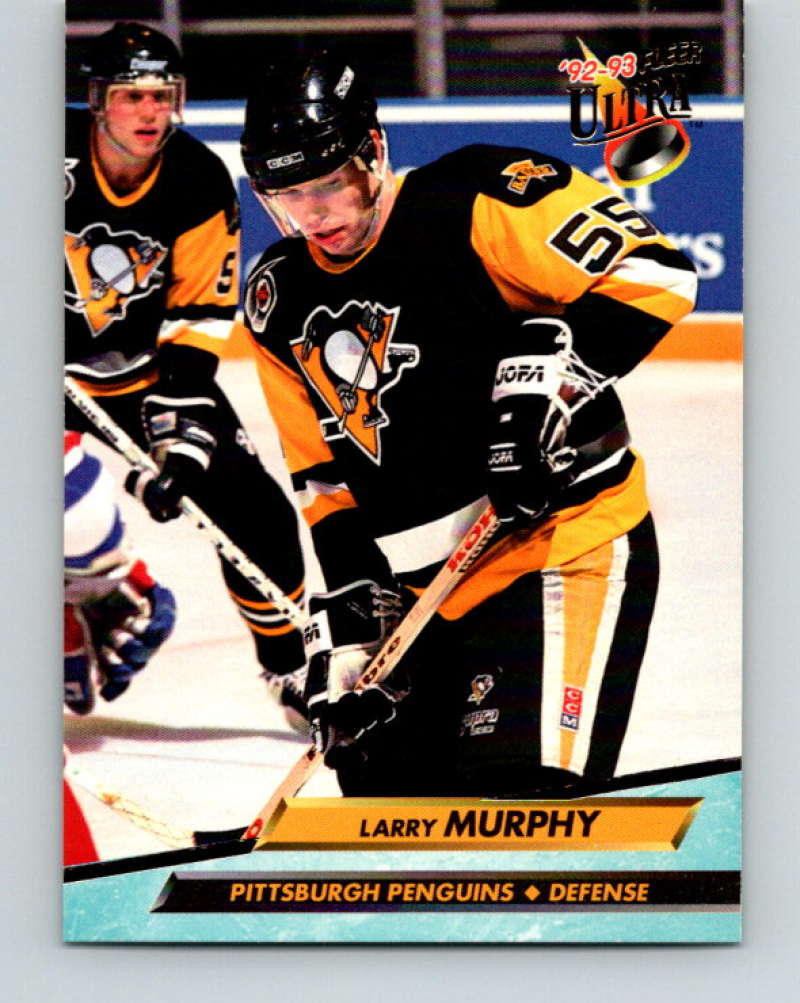 1992-93 Fleer Ultra #167 Larry Murphy Pittsburgh Penguins Image 1