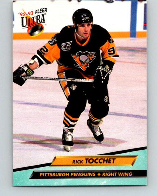 1992-93 Fleer Ultra #172 Rick Tocchet  Pittsburgh Penguins  Image 1