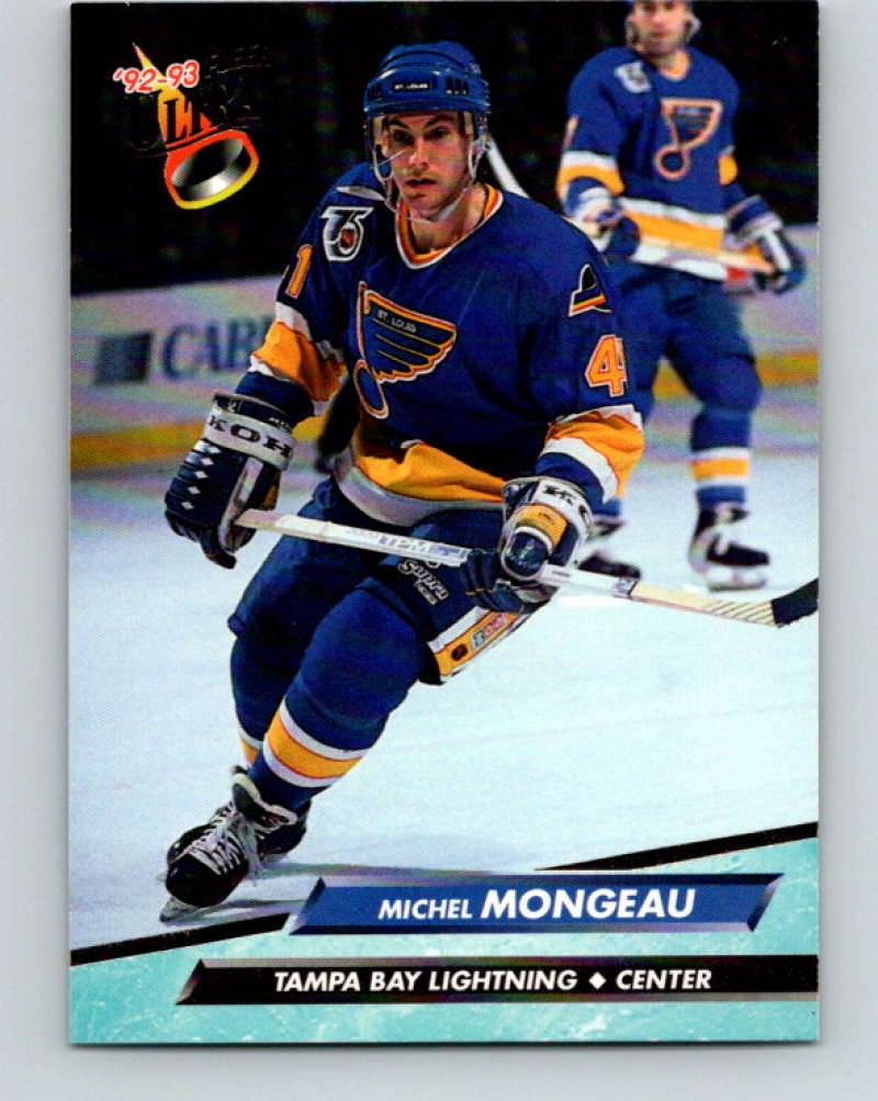 1992-93 Fleer Ultra #203 Michel Mongeau Tampa Bay Lightning Image 1
