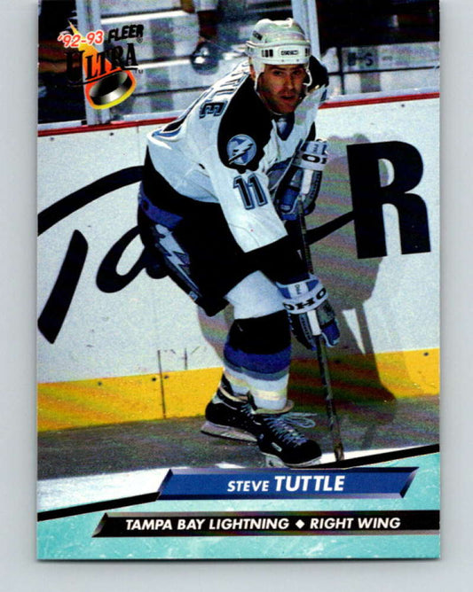 1992-93 Fleer Ultra #205 Steve Tuttle  Tampa Bay Lightning  Image 1