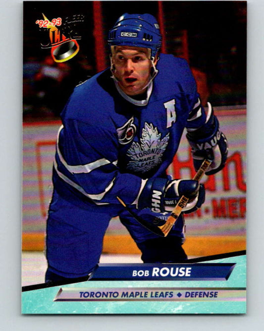 1992-93 Fleer Ultra #214 Bob Rouse  Toronto Maple Leafs  Image 1