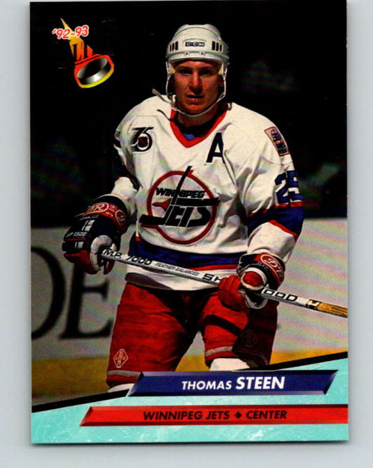 1992-93 Fleer Ultra #247 Thomas Steen  Winnipeg Jets  Image 1